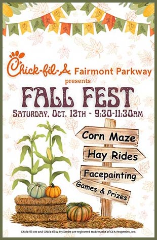 Chick-fil-A Fairmont Parkway Fall Fest