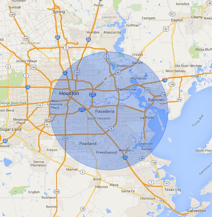 CityScope Net - Neworking Area Map